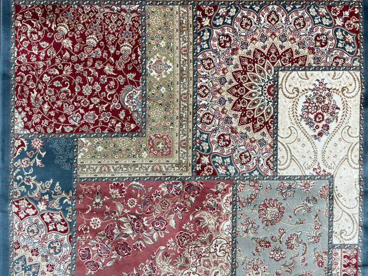 Turkish Runner Silk Rug, Colourful Rug, 100% Bamboo Silk Carpet, Size: Ft: 3.3 x 13.1 Feet ( 100X400 Cm ) - Oriental Silk Rugs
