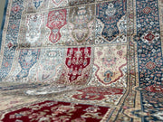 Four Season Design Runner Silk Rug, Colourful Rug, 100% Bamboo Silk Carpet, Size: Ft: 3.3 x 13.1 Feet ( 100X400 Cm ) - Oriental Silk Rugs